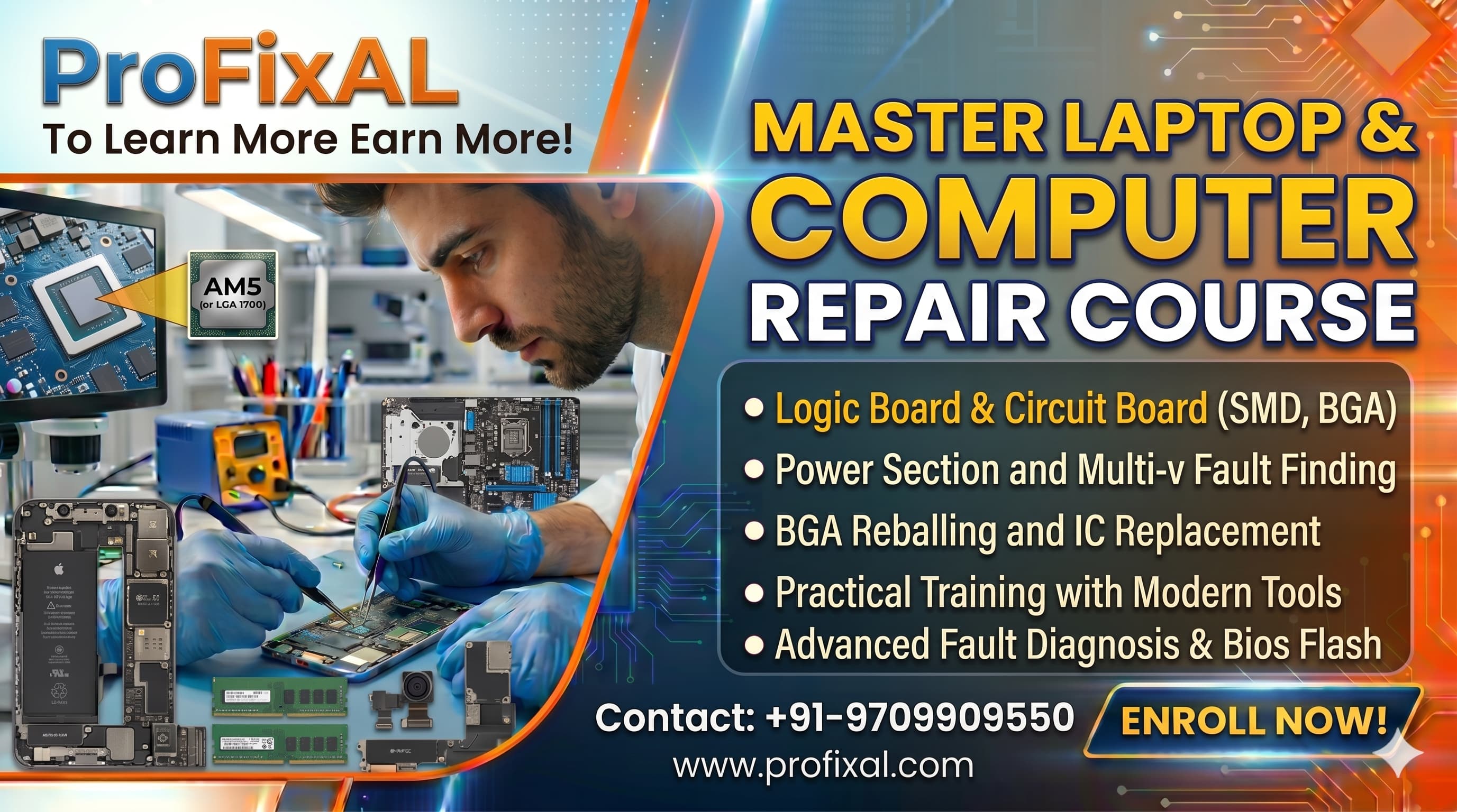 Master Laptop & Computer Repair Course