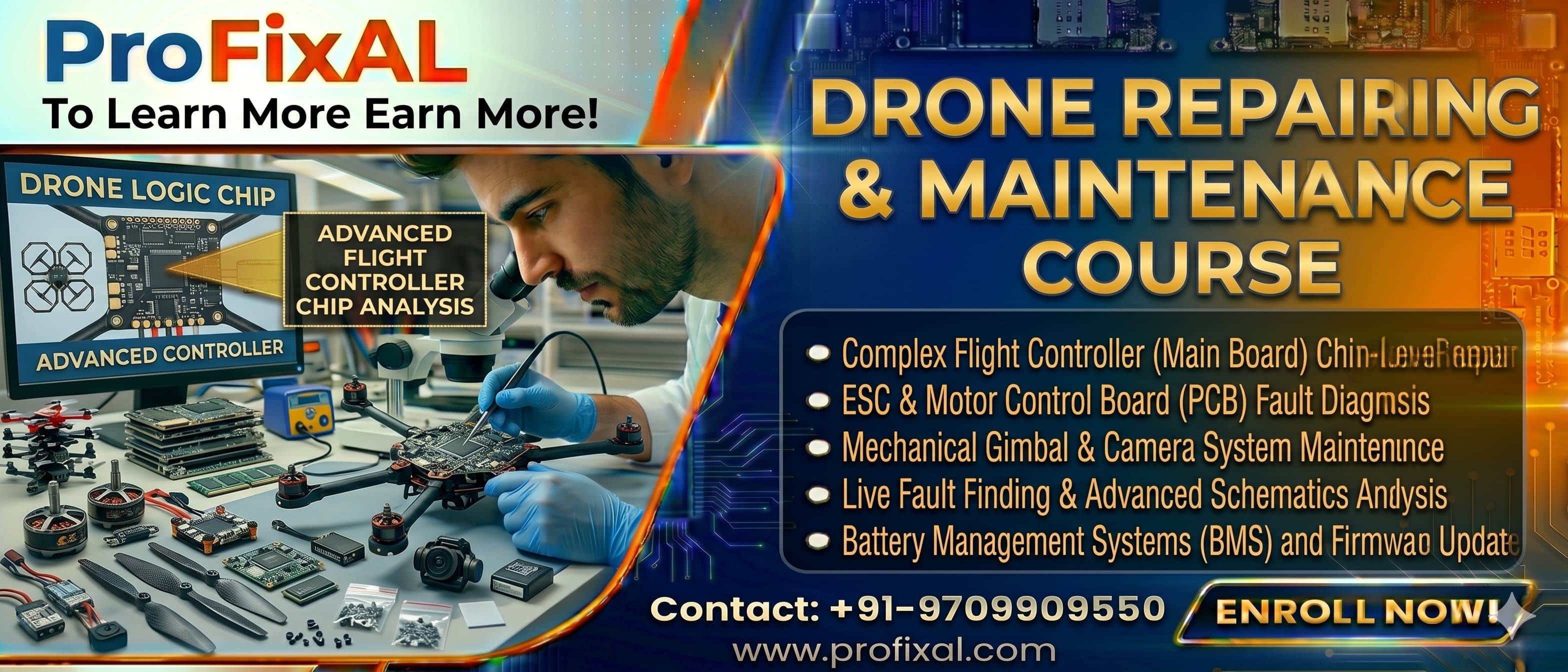 Drone Repairing & Maintenance Course
